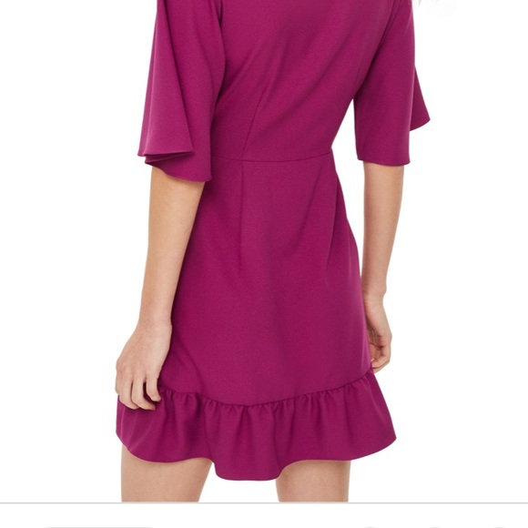 Topshop ruffle mini dress in PINK 🎀 - Picture 5 of 5